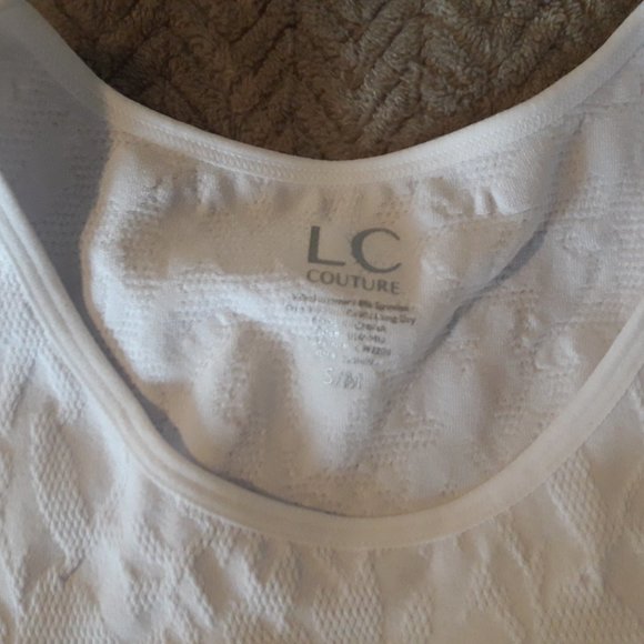 LC Couture sleeveless top. Size: Small. New with tags - white - Picture 7 of 8
